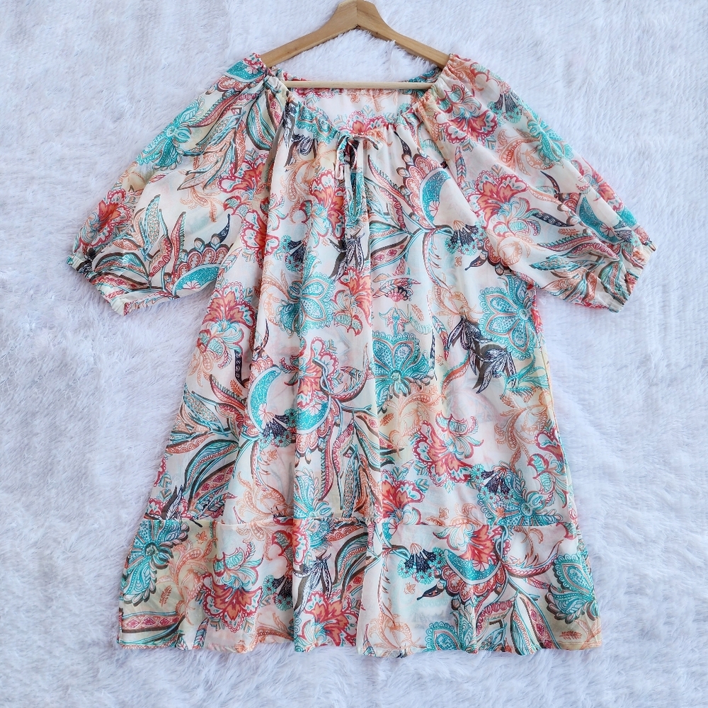 Cupshe Floral Swimsuit Coverup Dress